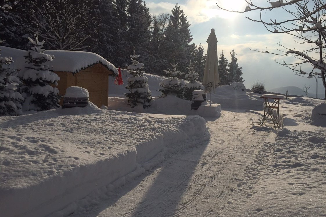 Hochzeit: Idyllischer Winterwald ist von Ende November bis Ende März geöffnet - Panoramagasthof DaxLueg
