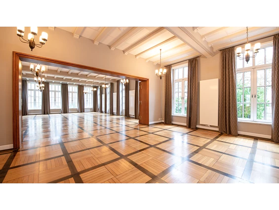 Hochzeit: der große Saal im Jagdschloss Malepartus - Jagdschloss Malepartus