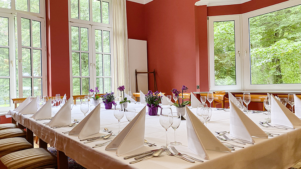 Hochzeitslocation: der kleine Salon - Jagdschloss Malepartus