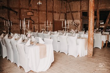Hochzeit: Unsere rustikale Scheune bietet den perfekten Rahmen für Ihre romantische Hochzeit! - Gutshof Thomashütte