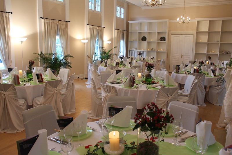 Wasserburg Haus Graven Angaben zu den Festsälen Großer Salon