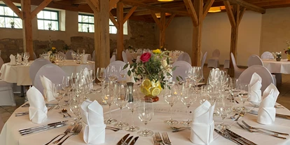 Mariage - Seitenroda - Alte Remise für bis zu 120 Personen  - Ferienhof Domäne Groschwitz