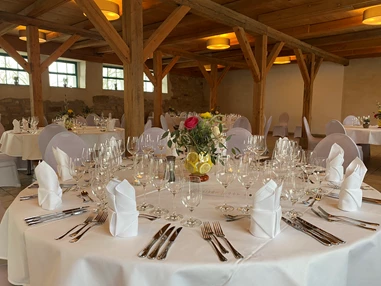 Hochzeit: Alte Remise für bis zu 120 Personen  - Ferienhof Domäne Groschwitz