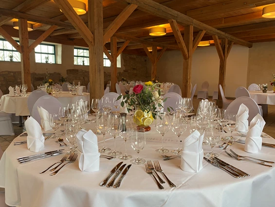 Hochzeit: Alte Remise für bis zu 120 Personen  - Ferienhof Domäne Groschwitz