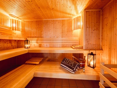 Hochzeit: Sauna  - Ferienhof Domäne Groschwitz