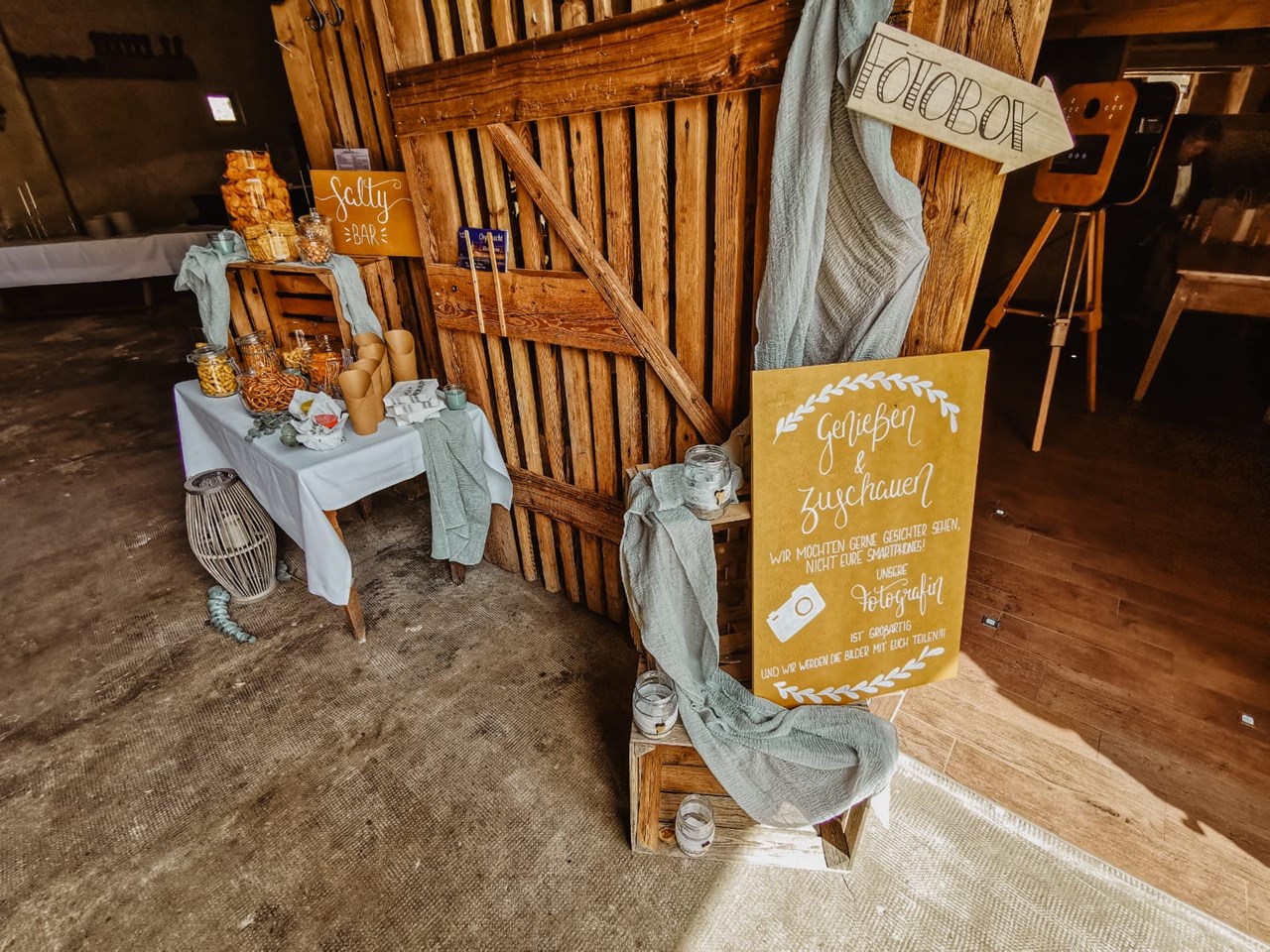 Gastwirtschaft "zum Wirt" Information about the banquet halls The ante-barn