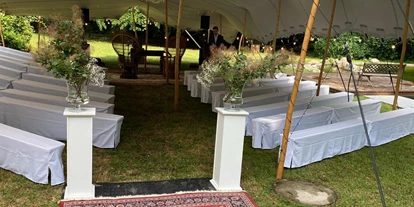 Mariage - Neutal - Outdoor im Schlosspark mit Zelt  - Schloss Nikitsch