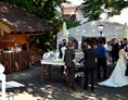 Hochzeit: Empfang im Garten - ViCulinaris im Kolbergarten