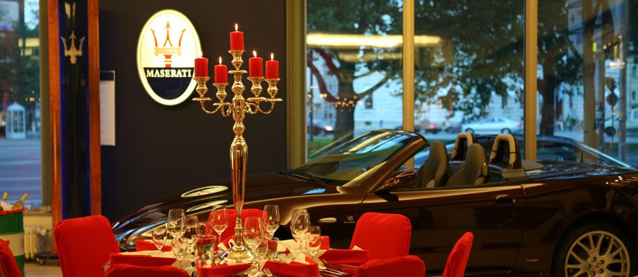 Hochzeit: Catering Maserati - ViCulinaris im Kolbergarten