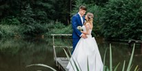 Hochzeit - Trauung im Freien - Fotolocation am idyllischen Teich - Jöbstl Stammhaus 