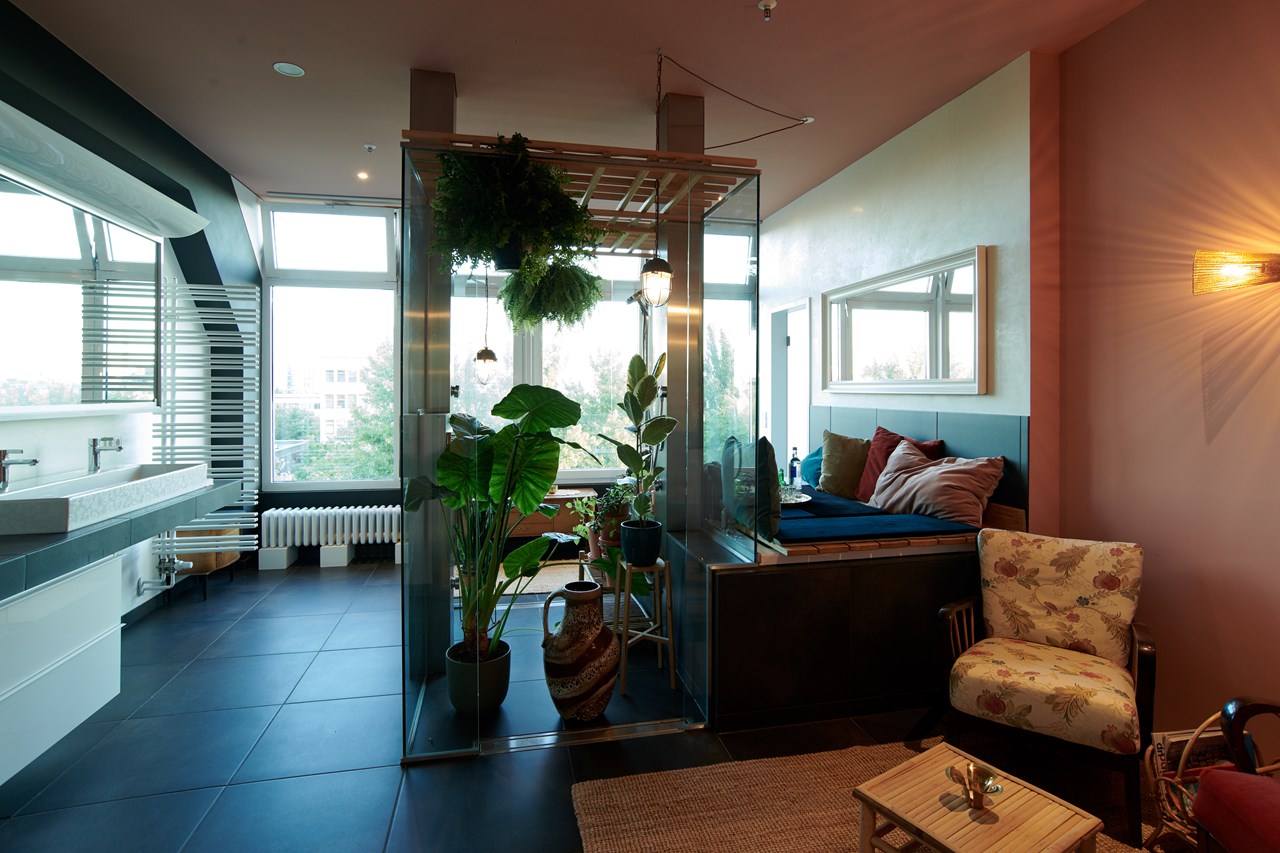 Loft am Salzufer Angaben zu den Festsälen Badezimmer