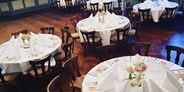 Hochzeit - Preisniveau: günstig - Hochzeitssaal, mit Bar im Hintergrund - Dithmarscher Hof