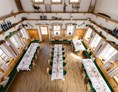 Hochzeit: Der Zloam Wirt im Narzissendorf Zloam eignet sich perfekt für Hochzeitsfeiern bis zu 70 Personen über 2 Ebenen. - Narzissendorf Zloam