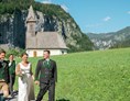 Hochzeit: romantischer geht's nicht -Heiraten in Gössl im Narzissendorf Zloam in Grundlsee - Narzissendorf Zloam