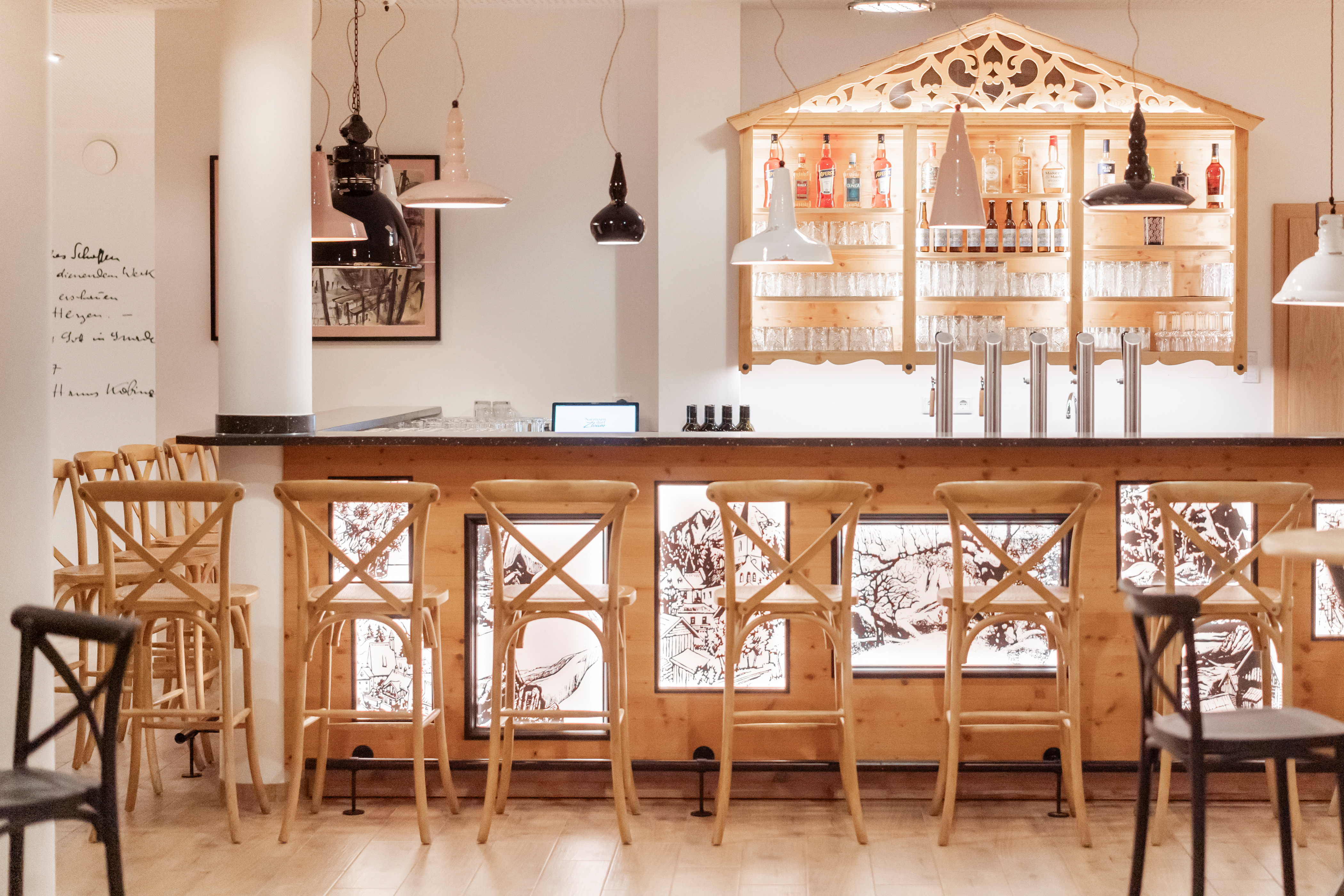 Narzissendorf Zloam - Grundlsee Information about the banquet halls Kobinger Bar