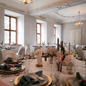 Hochzeit: Steinerner Saal  - Schloss Brandis