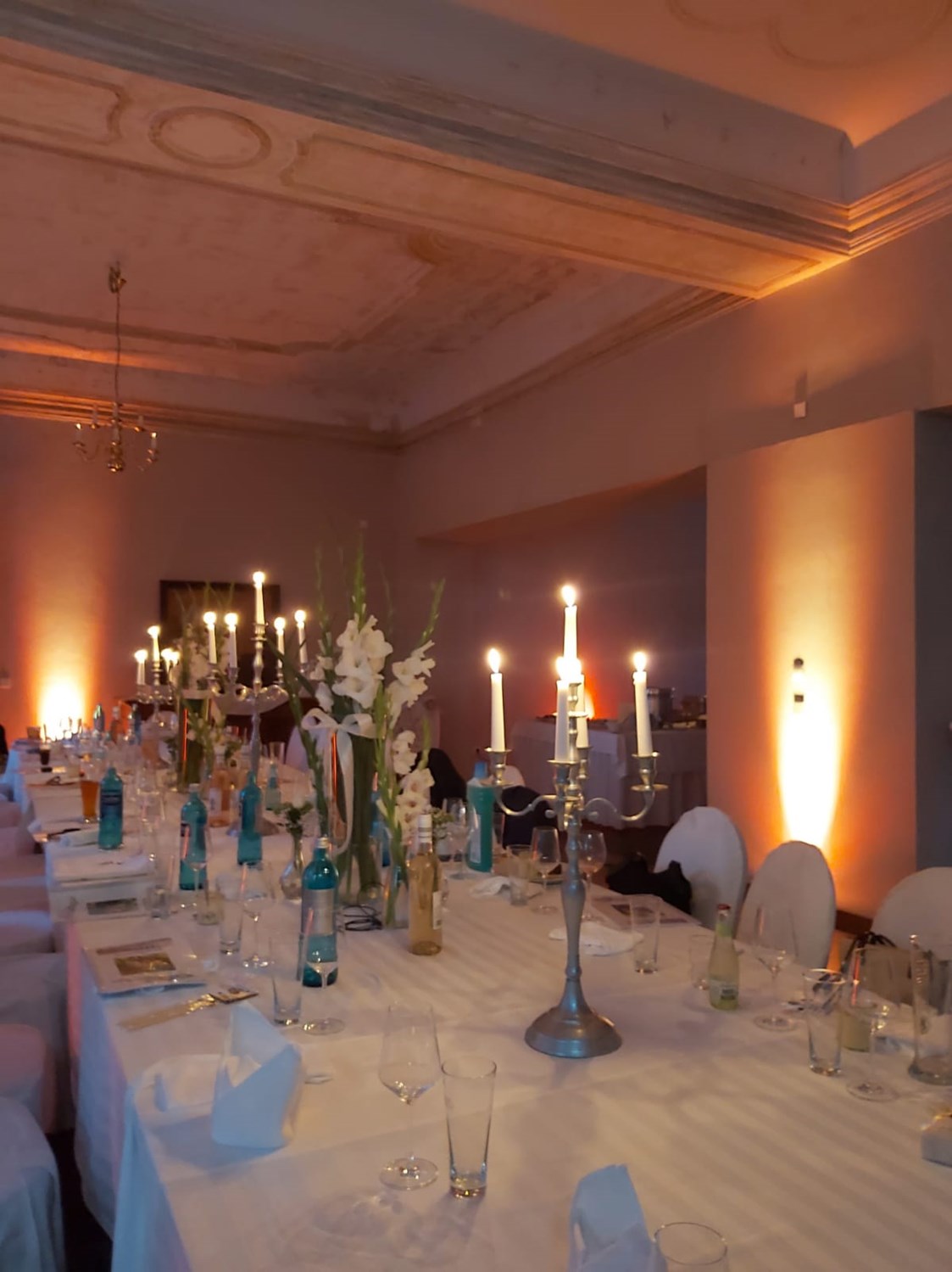 Hochzeit: Gartensaal bietet Platz bis 50 Personen - Schloss Brandis