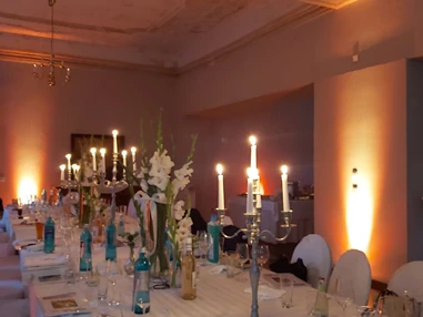 Hochzeit: Gartensaal bietet Platz bis 50 Personen - Schloss Brandis