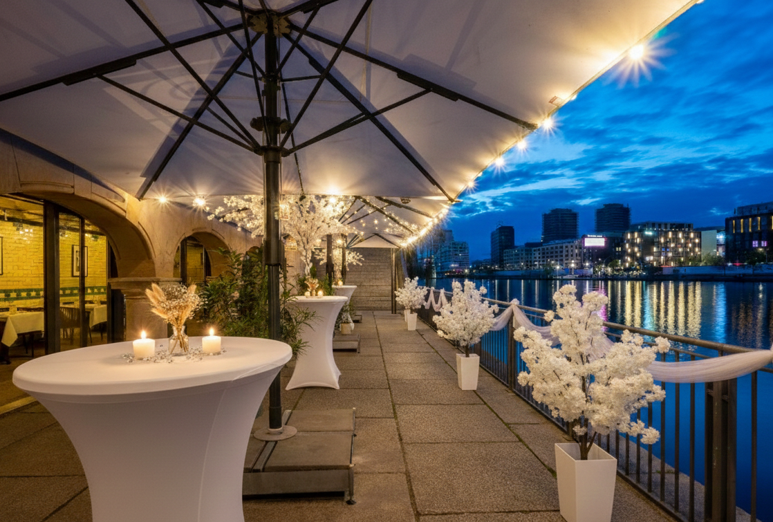 Hochzeitslocation: RIVO Spreeterrassen