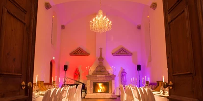 Hochzeit - Schmölln - Festsaal der Hochzeitskapelle bis 70 Gäste - Hochzeitskapelle Callenberg (Privatkapelle)