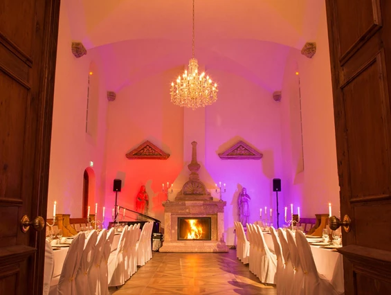 Hochzeitslocation: Festsaal der Hochzeitskapelle bis 70 Gäste - Hochzeitskapelle Callenberg (Privatkapelle)