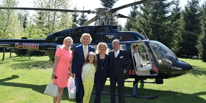 Hochzeit - Schmölln - TRIGEMA-Chef, Herr Wolfgang Grupp mit Ehefrau Elisabeth und Inhaber der Hochzeitskapelle, Familie Taubert - Hochzeitskapelle Callenberg (Privatkapelle)