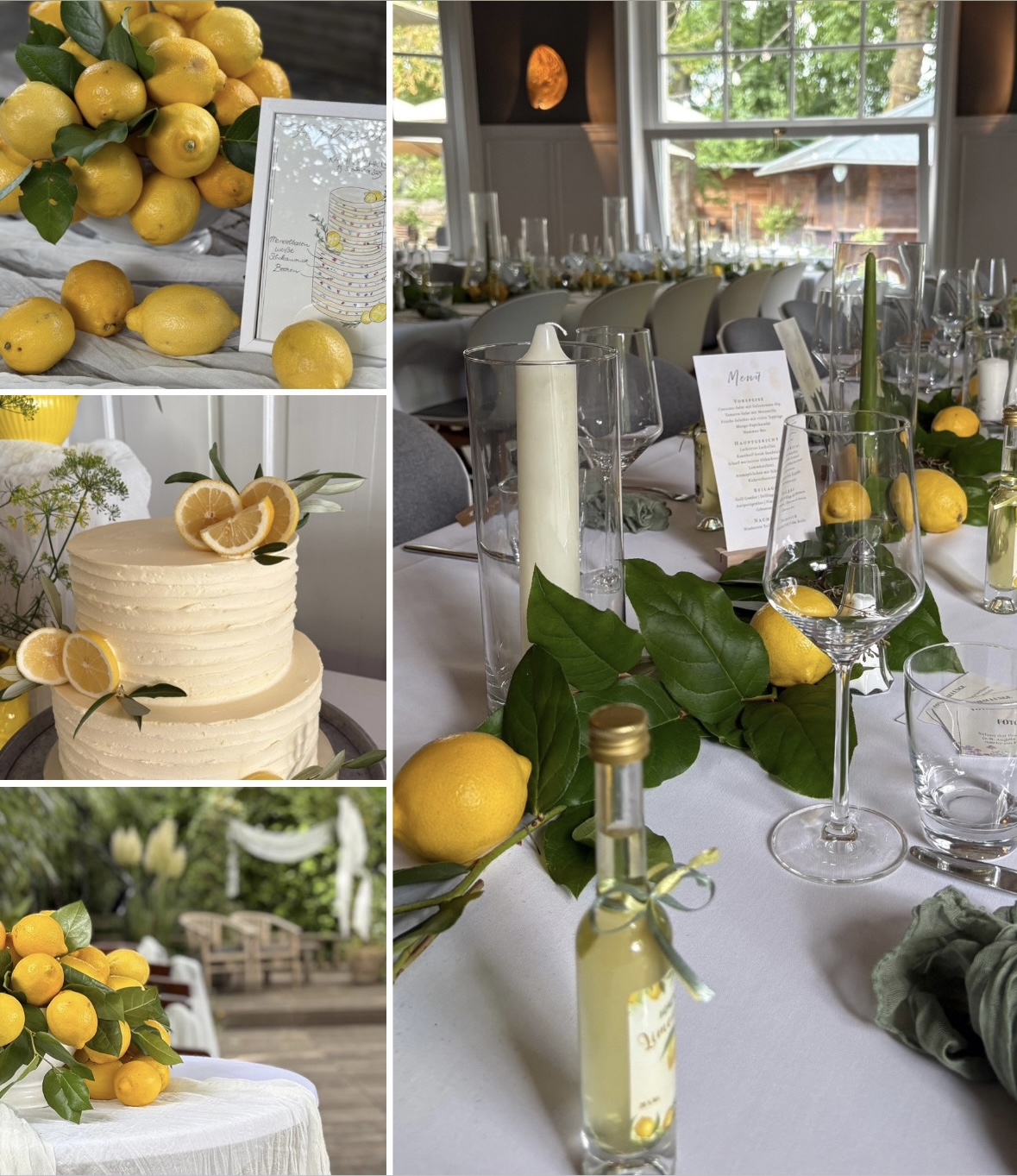 Mariage - Garten - Allemagne - Amalfi Hochzeit mit Freier Trauung - gerne setzen wir komplette Konzepte um - Landhaus Freemann