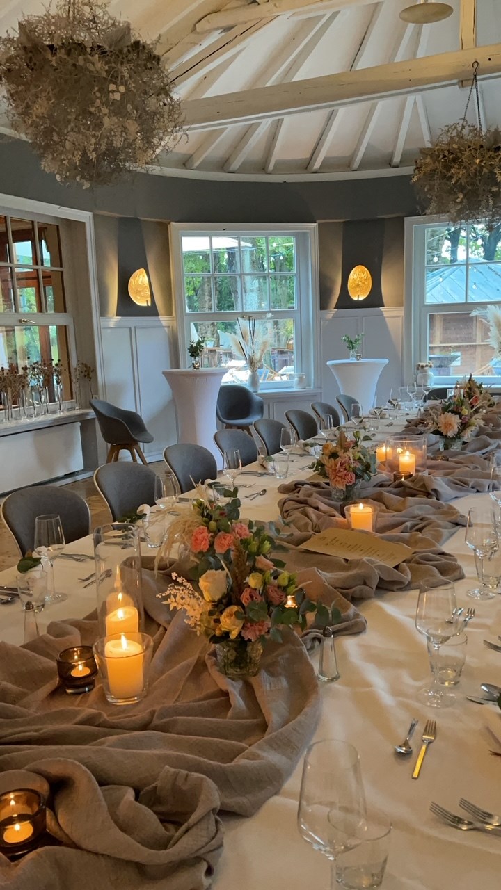 Landhaus Freemann Information about the banquet halls Garden Hall