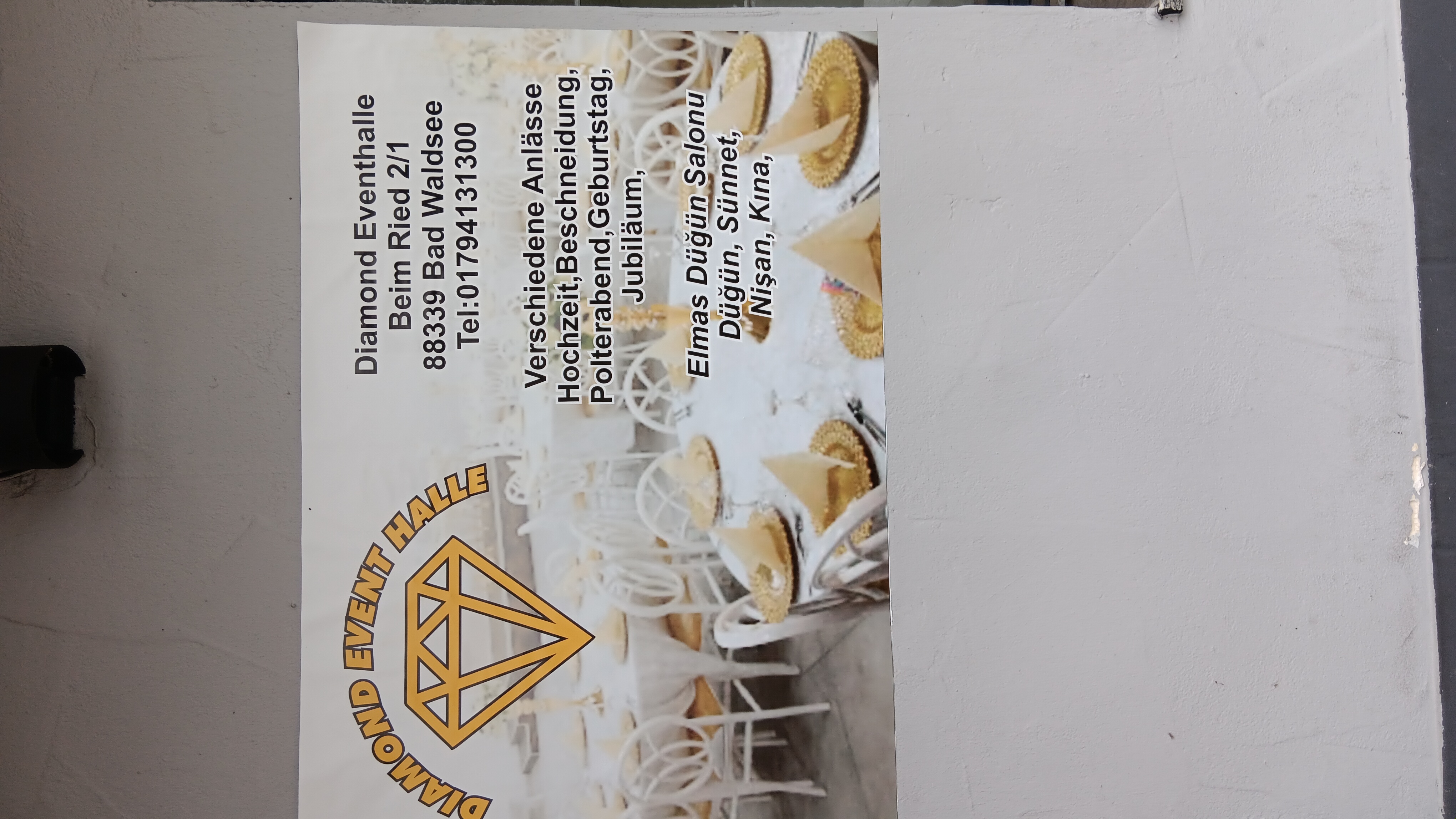 Hochzeitslocation: Diamond Event Palace