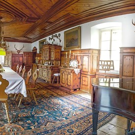 Hochzeit: Zirbensaal 
Schloss Lichtengraben - Gut Schloss Lichtengraben  - romantisches Schloss exklusive mieten