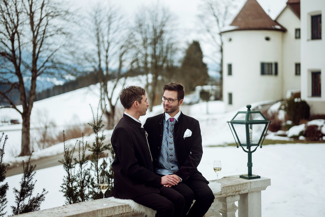 Hochzeit: Winterhochzeit im IMLAUER Hotel Schloss Pichlarn  - IMLAUER Hotel Schloss Pichlarn