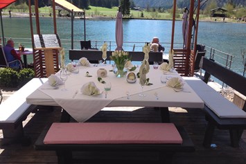 Hochzeit: Fischteich Schwendt - Quellfisch NatuResorTirol