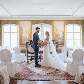 Hochzeit: Trauung in unseren kaiserlichen Prunkräumlichkeiten - Schloss Luberegg