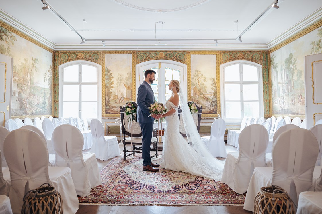 Hochzeit: Trauung in unseren kaiserlichen Prunkräumlichkeiten - Schloss Luberegg