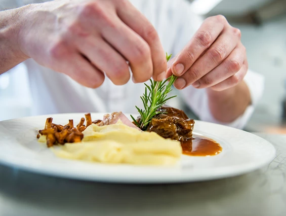 Hochzeitslocation: kulinarische Gaumenfreuden aus unserer eigenen Schlossküche - Schloss Luberegg