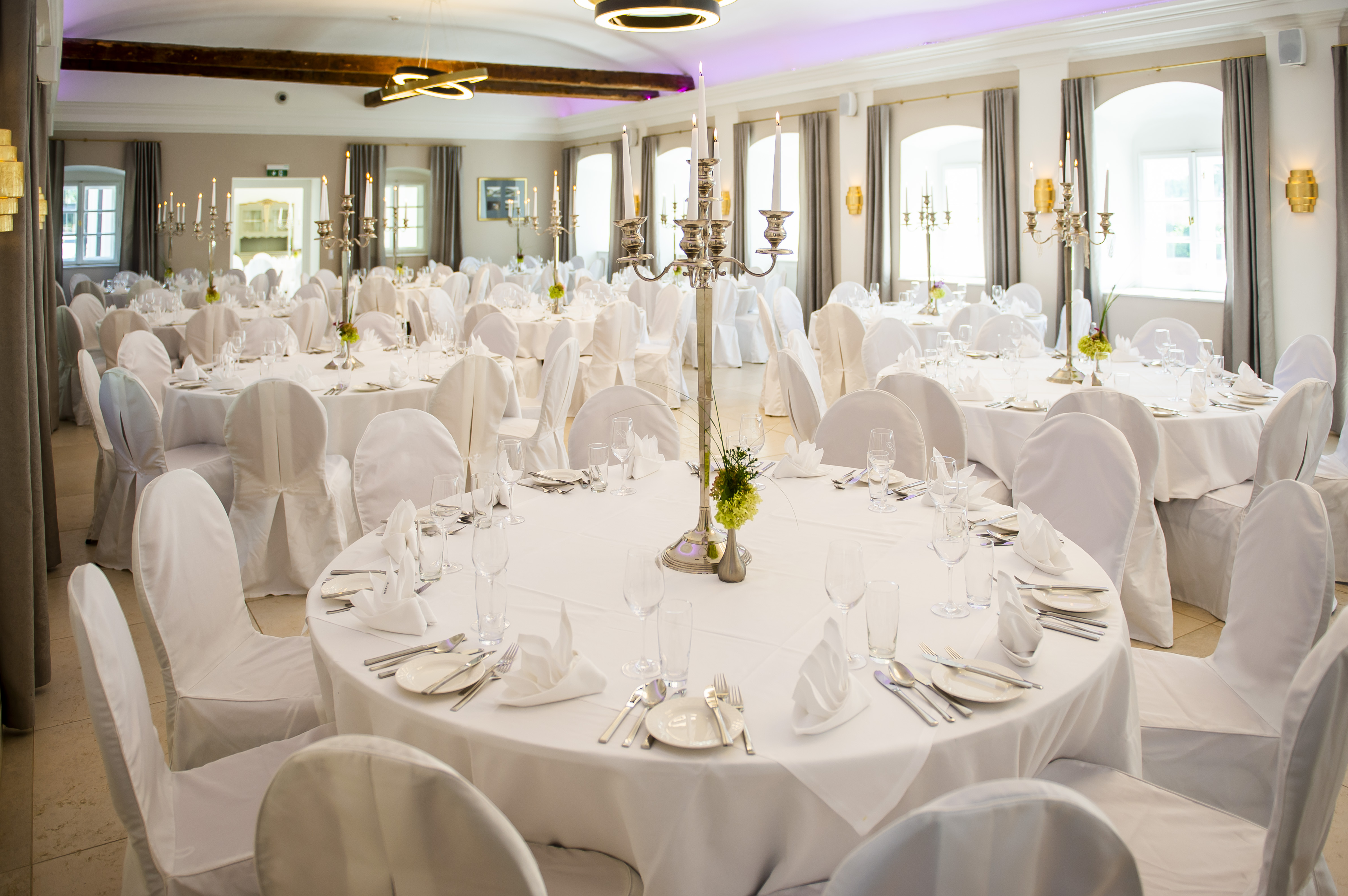 Schloss Luberegg Angaben zu den Festsälen Kaisersaal