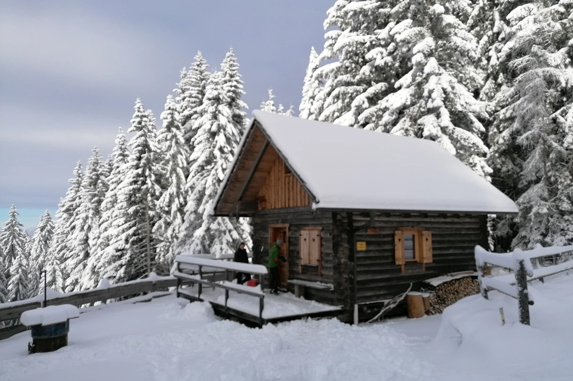 Hochzeit: Die Messnerhütte im Winter - Messnerwirt Diex