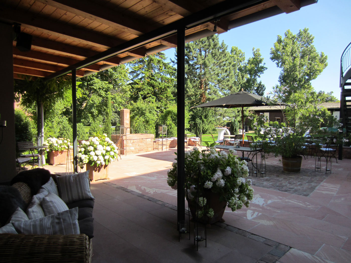 Matrimonio - Geeignet für: Geburtstagsfeier - Empfangsbereich - Terrasse - Grenzhof Hotel & Restaurant