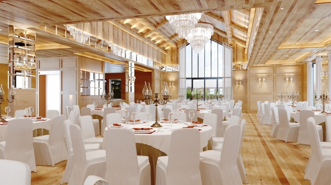 Alpin Resort Sacher *****S Seefeld - Tirol Informatie over de balzalen Sacher Stube