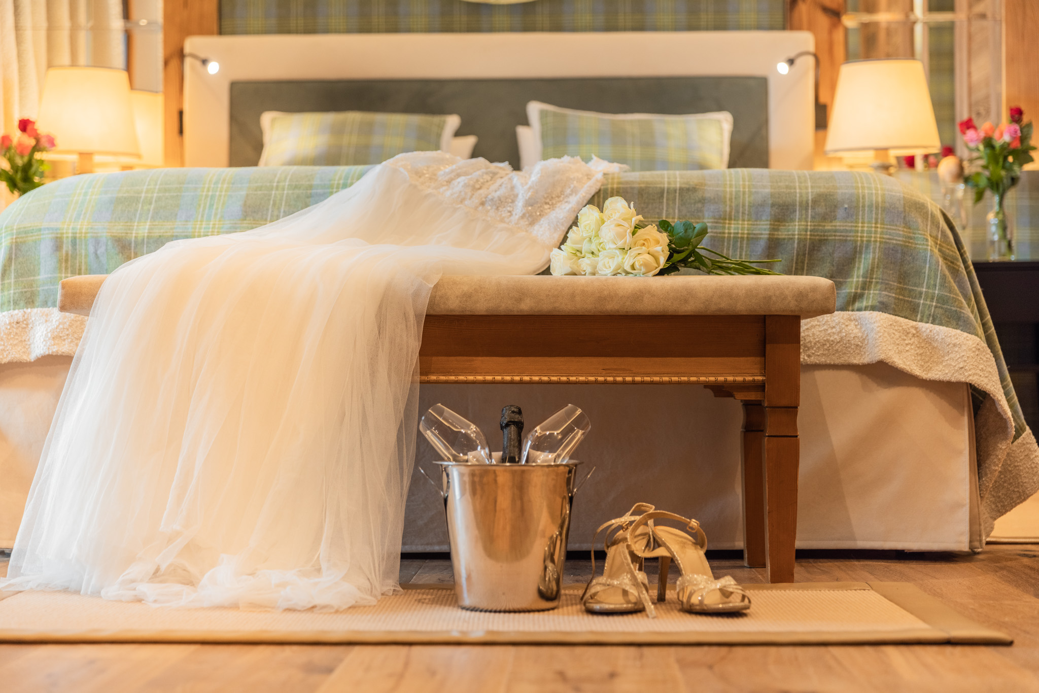 Hochzeit: Beispiel Hochzeitszimmer - Alpin Resort Sacher *****S Seefeld - Tirol