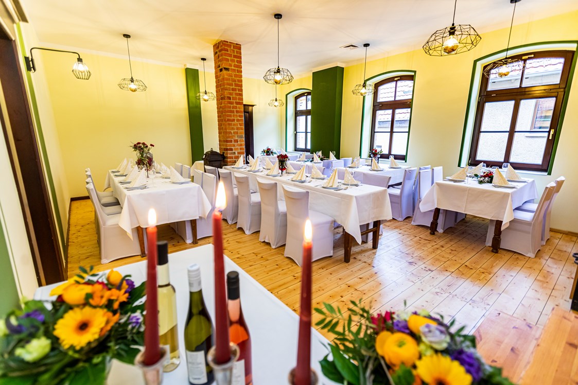 Hochzeit: Grüner Salon in der Hochzeitslocation - Villa-Kapellendorf