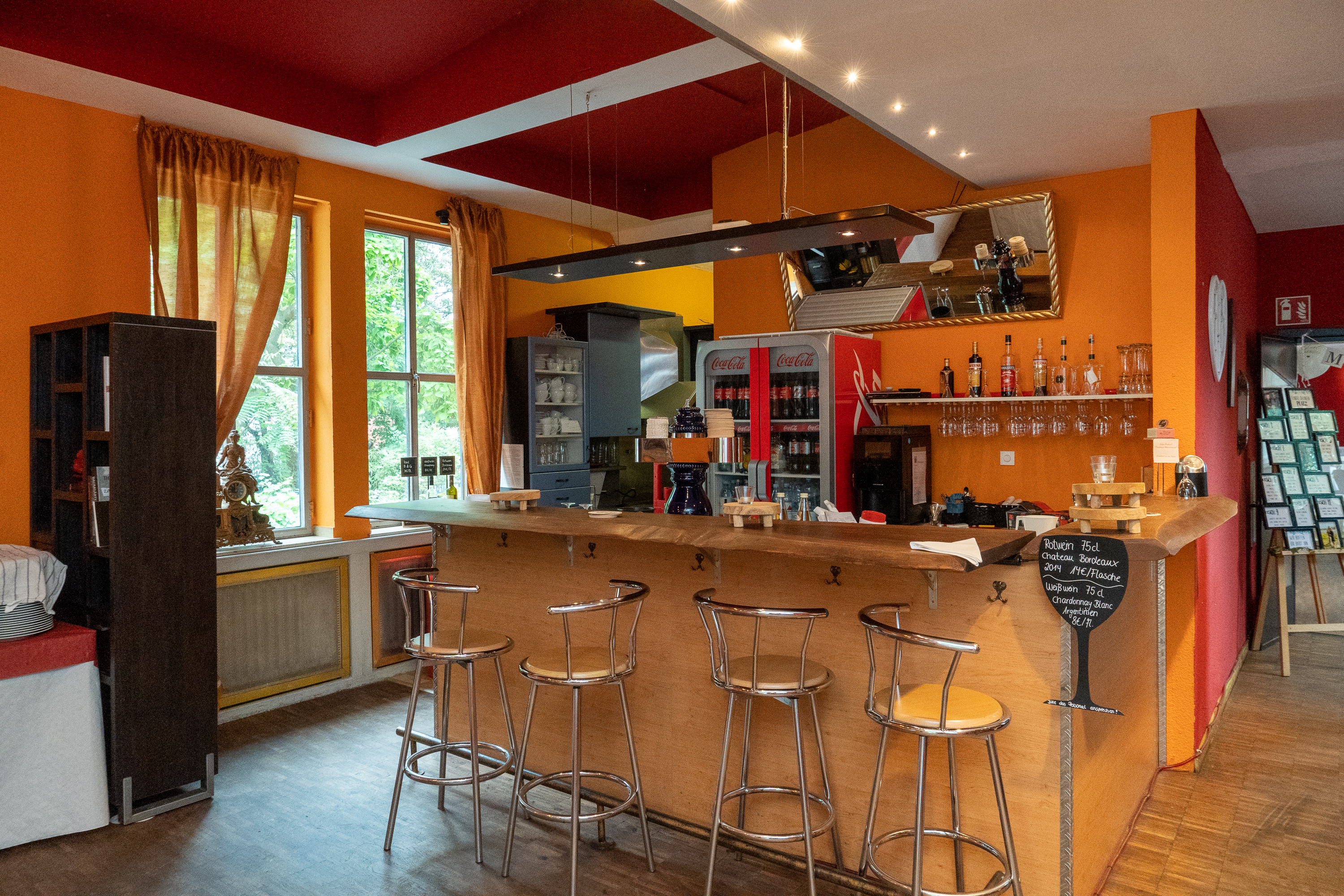 Eventlocation Duisburg Zentrum Cubus Kunsthalle  Information about the banquet halls Lounge/Bar