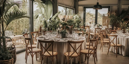 Hochzeit - Binau - Der Festsaal des Elliots Cafe's Gartenhaus in Baden-Württemberg bietet Platz für bis zu 100 Hochzeitsgäste. - Elliots Cafe's Gartenhaus