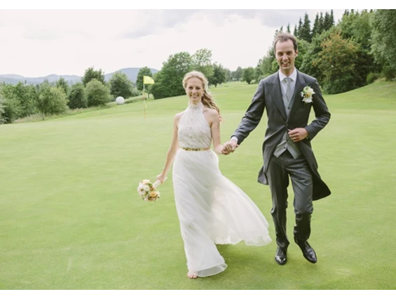 Hochzeit: Erinnerungsfotos in herrlicher Natur - Golf Café Restaurant