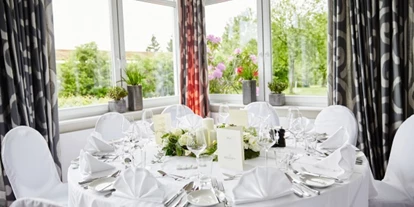 Hochzeit - Schmallenberg - gedeckter Tisch - Golf Café Restaurant