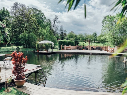 Mariage - Frühlingshochzeit - Teichanlage - Winzerhotel Weingut Kolleritsch