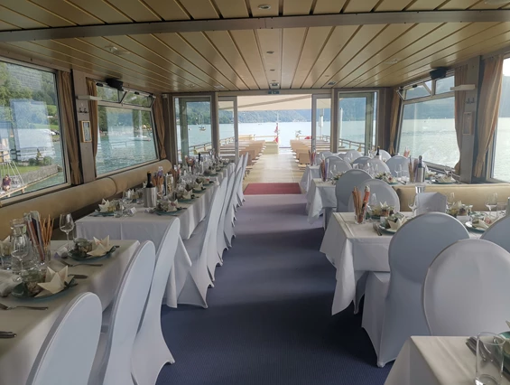 Hochzeitslocation: Attersee Schiffahrt - Kapitänstrauung