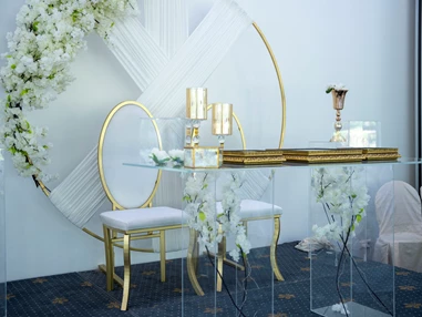Hochzeit: Trautisch - Hotel Zur Heidschnucke