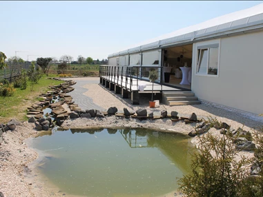 Hochzeitslocation: Garten und Terrasse evenTent - events in tents Merzenich