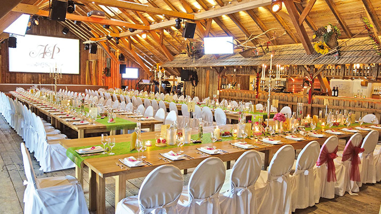 Ramsauhof 4.0 Information about the banquet halls hayloft